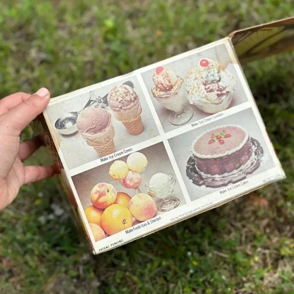 vintage new old stock icecream maker 1974 - ronko - Picture 5 of 7